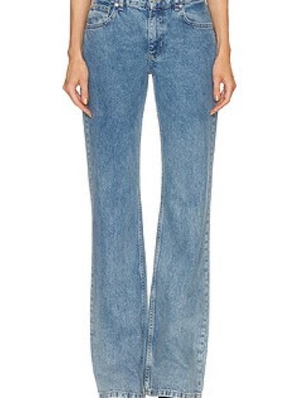 Moschino Jeans Low Rise Bootcut Jeans